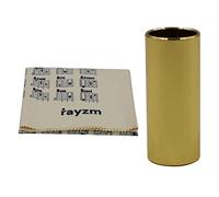 Rayzm Stainless Steel Guitar Slide & Guitar Chords Chart Cleaning Cloth, 6 * 2.1 cm (L*ID) Finger Knuckle Guitar String Slide