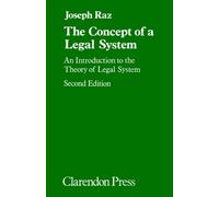 Raz - Concept of a Legal System An Introduction to the Theory of the - X555z