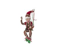 RAZ Imports 2021 to Grandmother's House We Go 16" Gingerbread Posable Elf Figurine