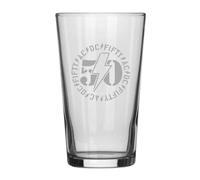 Razamataz AC/DC Fifty Drinking Glass