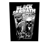 Black Sabbath Never Say Die Back Patch