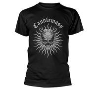 Razamataz Candlemass 'Sweet Evil Sun' (Black) T-Shirt (as8, Alpha, x_l, Regular, Regular)