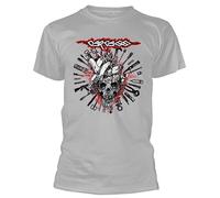 Razamataz Carcass 'Still Rotten to The Gore' (Grey) T-Shirt (as8, Alpha, l, Regular, Regular)