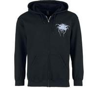 Razamataz Darkthrone 'It Beckons Us All' Unisex Zip Up Hoodie (UK, Alpha, L, Regular, Regular, Black)