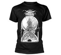 Razamataz Darkthrone 'Lone Pines of The Lost Planet' Unisex Short Sleeve T-Shirt (UK, Alpha, S, Regular, Regular, Black)