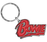 razamataz David Bowie Key Ring # 3 Diamond Dogs Logo Key Chain, red, 5x3,5cm