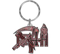razamataz Death Human Band Logo Die-Cast Relief Keyring Keychain 5,5x4cm