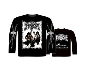 Razamataz Immortal 'Battles in The North 2022' (Black) Long Sleeve Shirt M Black