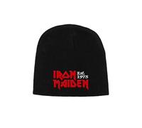 Razamataz Iron Maiden Est 1975 Beanie Black