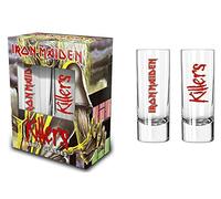 Razamataz Iron Maiden Shot Glass Set Shot Glasses Killers Set of 2 6 cl