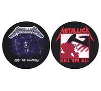 Razamataz Metallica 'Kill Em All / Ride The Lightning' 12" Plastic Modern Turntable Slipmat Set