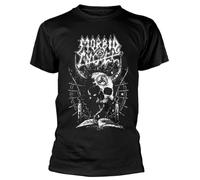 RAZAMATAZ Morbid Angel 'Horned Skull' Black T-Shirt, Black, Large