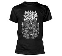 RAZAMATAZ Morbid Angel 'Pillars Crumbling' Black T-Shirt, Black, Medium