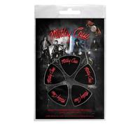 Razamataz Motley Crue Logo Tri-Tip Guitar Pick Pack Set of 5 One Size