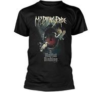 Razamataz My Dying Bride 'A Mortal Binding' Unisex Short Sleeve T-Shirt (UK, Alpha, XL, Regular, Regular, Black)