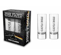 razamataz Pink Floyd Shot Glasses Set Dark Side of the Moon Set of 2 6 cl