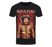 Razamataz Sepultura Roots Men's Black T-Shirt