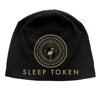 Razamataz Sleep Token Even in Arcadia Crest Jersey Beanie Hat One Size Black