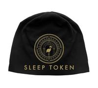Razamataz Sleep Token Even in Arcadia Crest Jersey Beanie Hat One Size Black