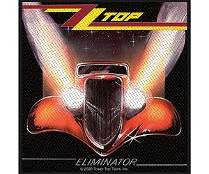 Razamataz ZZ Top - Eliminator Patch 10cm x 10cm Black