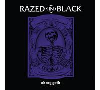 Razed in Black - Oh My Goth! - Purple Black Splatter [Vinyl LP]