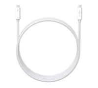 Razer Thunderbolt 4 Cable - Thunderbolt 4 Cable (Up to 40 Gigabits per second, up to 8K Resolutions, up to 100W Charging, Ultimate Compatibility) White | 2M
