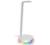 Razer Base Station V2 Chroma - Chroma Enabled Headset Stand with 3.1 USB Hub and 7.1 Surround Sound (2 USB 3.1 Ports, Intergrated Headset Stand, Non-Slip Base, Chroma RGB) Mercury
