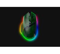 Razer Basilisk V3 Pro 35K Phantom Green - 20th anniversary Fully Customizable Wireless Ergonomic RGB Gaming Mouse (4-Way Scroll Wheel, Optical 35K DPI Sensor, 13 Customizable Buttons) Phantom Green