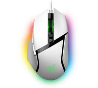 Razer Basilisk V3 - Wired customisable gaming mouse - ergonomic design - 26K DPI sensor - Chroma RGB - 11 programmable buttons - tiltable HyperScroll mouse wheel - PC/Mac | White