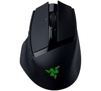 Razer Basilisk Wireless Ergonomic Portable Gaming Mouse: 10 Programmable HyperScroll Controls, Gen-3 Optical Switches, Long Battery Life, AI Prompt, 2.4GHz, Bluetooth