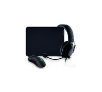 Razer Battle Bundle - DeathAdder V2 -BlackShark V2 X- Gigantus V2 M, USB, for Game Console - Black