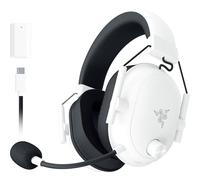Razer BlackShark V2 Hyperspeed for PC - Wireless E-Sports Gaming-Headset Ultra Lightweight 280g (Super Wideband Microphone, TriForce Titanium 50mm Driver, Sound Isolating foam) White