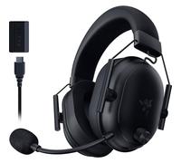 Razer BlackShark V2 HyperSpeed Wireless Gaming Headset: 280g Lightweight - THX Spatial Audio - Bendable Mic - 50mm Drivers - 2.4GHz, Bluetooth or USB - 70 Hr Battery w/USB Type C Charging - Black