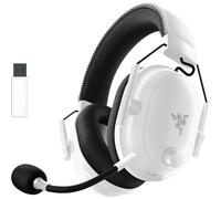 Razer BlackShark V2 Pro (2023) for PC - Premium Wireless E-Sports Headset (HyperClear Super Wideband Mic, TriForce Titanium 50 mm Driver, Bluetooth, Up to 70hrs Battery) White