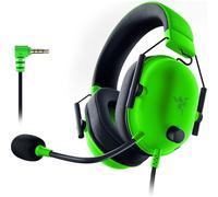 Razer BlackShark V2 X - Multi-Platform Wired E-sports Headset (Triforce 50 mm Drivers, Advanced Passive Noise Cancellation, 7.1 Surround Sound, Hyperclear Cardioid Mic) Green