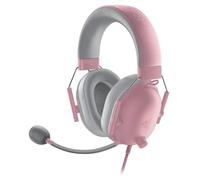 Razer BlackShark V2 X Quartz Pink Gaming Headset, 3.5 mm Analog, 7.1 ch Surround, 50 mm Driver with Patent Technology, Uni-Directional Microphone, Noise Canceling, High Sound Isolation Earcups,