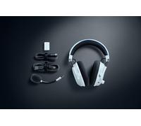 Razer BlackShark V3 Pro Headset Wired & Wireless Head-band Gaming USB Type-A Bluetooth White