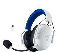 Razer BlackShark V3 X HyperSpeed for PlayStation - Wireless E-sports Gaming-Headset - Ultra light 270g - TriForce 50mm Drivers - Detachable microphone - HyperSpeed 2,4 GHz & Bluetooth - PS5/PC | White
