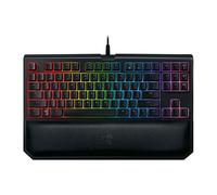 Razer Blackwidow Tournament Edition Chroma V2 - RGB Ergonomic Mechanical Gaming Keyboard - Wrist Rest - Tactile & Silent Orange Switches
