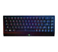 Razer BlackWidow V3 Mini HyperSpeed (Yellow Switch) - Wireless 65% Mechanical Gaming Keyboard (Silent Mechanical Switches, Bluetooth, USB-C, Stealth Pudding Keycaps) UK Layout | Black