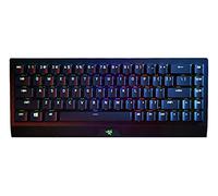 Razer BlackWidow V3 Mini HyperSpeed (Yellow Switch) - Wireless 65% Mechanical Gaming Keyboard (Silent Mechanical Switches, Bluetooth, USB-C, Stealth Pudding Keycaps) UK Layout | Black