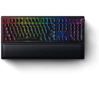 Razer BlackWidow V3 Pro (Green Switch) - Wireless Full-height Mechanical Gaming Keyboard (Clicky Mechanical Switches, RGB Chroma Lighting, Wrist Rest, Bluetooth, USB-C) German Layout | Black