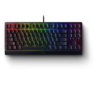 Razer BlackWidow V3 Tenkeyless TKL Mechanical Gaming Keyboard: Yellow Mechanical Switches - Linear & Silent - Chroma RGB Lighting - Compact Form Factor - Programmable Macros - USB Passthrough