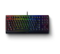Razer BlackWidow V3 Tenkeyless TKL Mechanical Gaming Keyboard: Yellow Mechanical Switches - Linear & Silent - Chroma RGB Lighting - Compact Form Factor - Programmable Macros - USB Passthrough