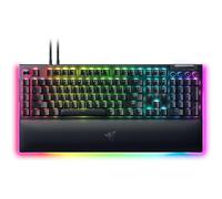 Razer BlackWidow V4 Pro Wired Mechanical Gaming Keyboard: Green Mechanical Switches Tactile & Clicky - Doubleshot ABS Keycaps - Command Dial - Programmable Macros - Chroma RGB - Magnetic Wrist Rest