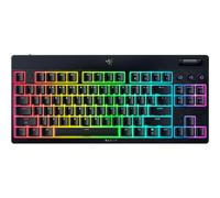 Razer BlackWidow V4 Tenkeyless HyperSpeed Low Profile - Wireless Hot-swappable Gaming Keyboard - HyperSpeed Wireless & BT - Multi-Function Roller & Control Buttons - Orange Switch | QWERTY US Layout