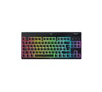 Razer BlackWidow V4 Tenkeyless HyperSpeed - Wireless Hot-swappable Gaming Keyboard (HyperSpeed Wireless & BT, Hot-Swappable Design, Multi-Function Roller & 3 Control Buttons) Orange Switch, UK Layout