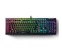 Razer BlackWidow V4 X (Green Switch) - Mechanical Gaming Keyboard with Razer Chroma RGB (Clicky Mechanical Switches, 6 Dedicated Macro Keys, Doubleshot ABS Keycaps) US Layout | Black