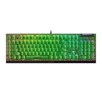 Razer BlackWidow V4 X Minecraft Edition - Mechanical Gaming Keyboard - Chroma RGB (Green Mechanical Switches, 6 Dedicated Macro Keys, Doubleshot ABS Keycaps) US Layout | Minecraft