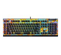 Razer BlackWidow V4 X Pokémon Edition - Mechanical Gaming Keyboard - Chroma RGB - Green Clicky Switches - 6 Dedicated Macro Keys - Doubleshot ABS Keycaps - QWERTY US-Layout | Pokémon Kanto